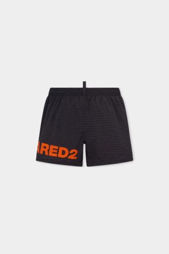 Szorty kąpielowe midi z logo Dsquared2