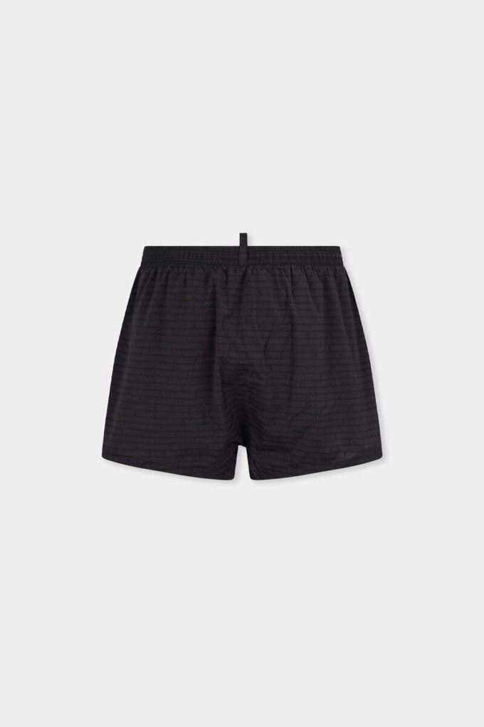 Szorty kąpielowe midi z logo Dsquared2