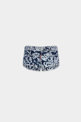 Szorty Rebel Hibiscus w ciemnym kolorze Flower Wash