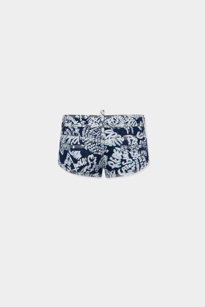 Szorty Rebel Hibiscus w ciemnym kolorze Flower Wash Szorty Rebel Hibiscus w ciemnym kolorze Flower Wash